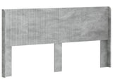 Headboard Concrete Grey Engineered Wood 889598