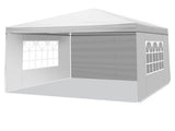 3 x 3m Three Sides Waterproof Tent with Spiral Tubes White 26923478