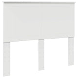 Headboard with Headboard White 120 cm Engineered wood 887780