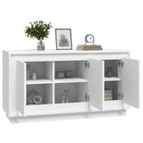 ZNTS Sideboard White 102x35x55 cm Engineered Wood 831885