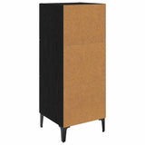 Sideboard Black Oak 34.5 x 34 x 90 cm Engineered Wood 885700