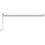Manual Retractable Awning 500x300 cm Cream 3069137