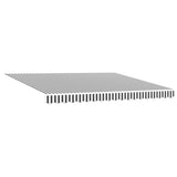 Awning Frame Anthracite and White 400 x 300 cm 3330525
