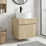 Wall-mounted Sink Vanity Sonoma Oak 49 x 44.5 x 65 cm 890594