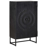 Highboard Black 55 x 30 x 95 cm 42020083