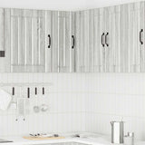 Kitchen Wall Corner Cabinet Lucca Grey Sonoma Engineered Wood 853863