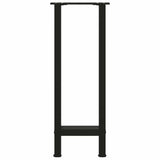 Console Table Legs Black 2 pcs 28x cm Steel 4013292