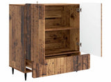 Sideboard Old Wood 66 x 34.5 x 97 cm Engineered Wood 894443