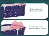 Portable Bathtub Folding Bath Tub Adult Kids Warm Home Spa Soaking Barrel PVC 05323750