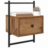 Bedside Cabinet 2 pcs Old Wood 35 x 30 x 51 cm Engineered Wood 882164