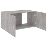 Wall Mounted Cabinet Concrete Grey 80x39x40 cm Engineered Wood 802799