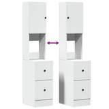 Kitchen Cabinet White 35x50x180 cm Engineered Wood 840758