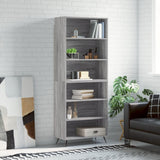Highboard Grey Sonoma 69.5x32.5x180 cm Engineered Wood 3189547