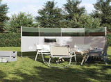 Camping Windbreak Green 366x152x152 cm Waterproof 94740