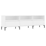 TV Cabinet White 150x30x44.5 cm Engineered Wood 831284
