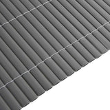 Garden Fence Double-Sided Grey 1.8x5 m PVC 42002627