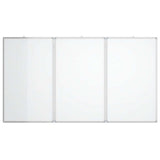 Magnetic Whiteboard Foldable 180x80x1.7 cm Aluminium 4005362