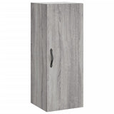 Highboard Grey Sonoma 34.5x34x180 cm Engineered Wood 3198823