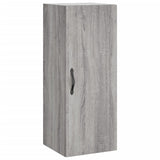 Highboard Grey Sonoma 34.5x34x180 cm Engineered Wood 3198823