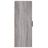 Wall Mounted Cabinet Grey Sonoma 34.5x34x90 cm 828874