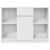 Sideboard with Drawer White 101x35x76 cm Engineered Wood 861562