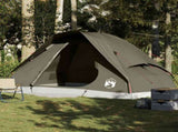 Family Tent Dome 6-Person Brown Waterproof 4009646