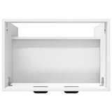 Bathroom under Sink Cabinet High Gloss White 890108