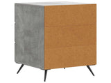 Bedside Cabinet Concrete Grey 43 x 41 x 66.5 cm Engineered Wood 895478