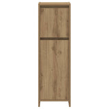 3 Piece Bathroom Furniture Set Artisan Oak Engineered Wood 3328564