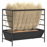 Livestock Feeder Black 100 x 60 x 90 cm Cold-Rolled Steel 874657