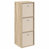 Sideboard with Drawer Sonoma Oak 35 x 32 x 99.5 cm 8000566