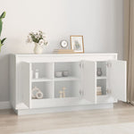 ZNTS Sideboard White 102x35x55 cm Engineered Wood 831885