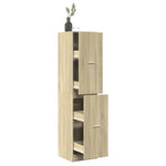 Apothecary Cabinet Sonoma Oak 40x41x174.5 cm Engineered Wood 3309647
