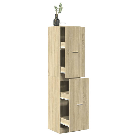 Apothecary Cabinet Sonoma Oak 40x41x174.5 cm Engineered Wood 3309647