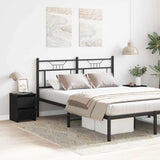 Bedside Cabinet 2 pcs Black Oak 30 x 30 x 40 cm Engineered Wood 861989