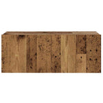 Wall Mounted TV cabinets 6 pcs Old Wood Engineered Wood 3328967