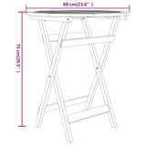 3 Piece Garden Dining Set Solid Wood Teak 3087186