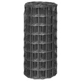 Euro Fence Steel 25x0.8 m Grey 142514