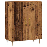 Sideboard Old Wood 69.5x34x90 cm Engineered Wood 857175