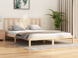 Bed Frame without Mattress Solid Wood Pine 120x200 cm 3105155