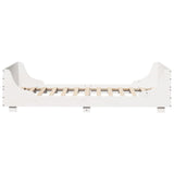 Bed Frame without Mattress White 100x200 cm Solid Wood Pine 850774