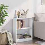 800855 Bookshelf White 60x24x76 cm Engineered Wood