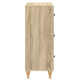 Drawer Cabinet Sonoma Oak 66 x 34.5 x 90 cm Engineered Wood 894147