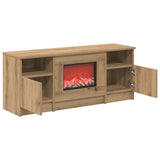 Electric Fireplace Artisan Oak 98 x 28.5 x 40.5 cm 8021198