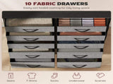 Wood Storage Chest of Drawers 64201108