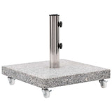 Parasol Base Granite 30 kg Square Grey 48563