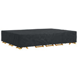 Furniture Cover Plain Black 350 x 260 x 90 cm 600D 4105869