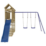 ZNTS Outdoor Playset Impregnated Wood Pine 3156957