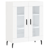 Highboard White 69.5x34x180 cm Engineered Wood 3198289