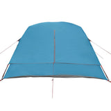 Camping Tent Cabin 4-Person Blue Waterproof 4009559